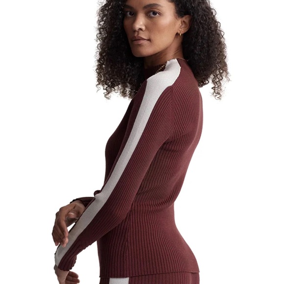 Varley Wilshire Mockneck Knit Sweater - Picture 2 of 3